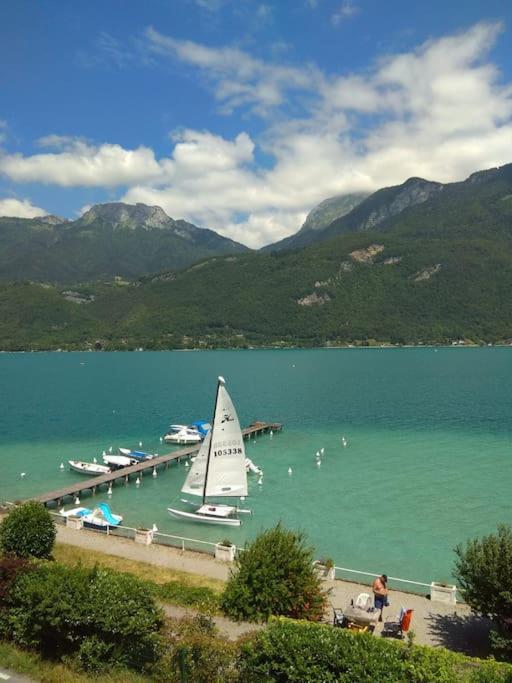 Coconlagon Serenite Au Lac D'Annecy Doussard Bagian luar foto
