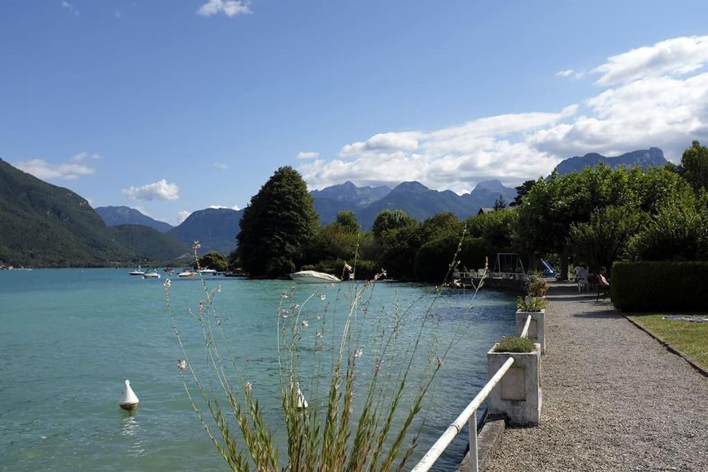 Coconlagon Serenite Au Lac D'Annecy Doussard Bagian luar foto