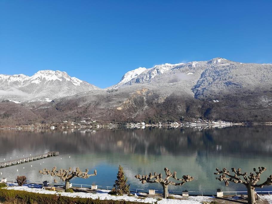 Coconlagon Serenite Au Lac D'Annecy Doussard Bagian luar foto